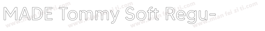MADE Tommy Soft Regu字体转换